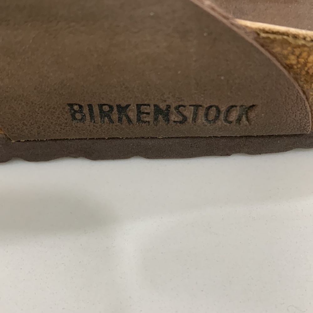 Birkenstock The Gizeh Brown Modern Thong. Size 41 - Picture 9 of 14